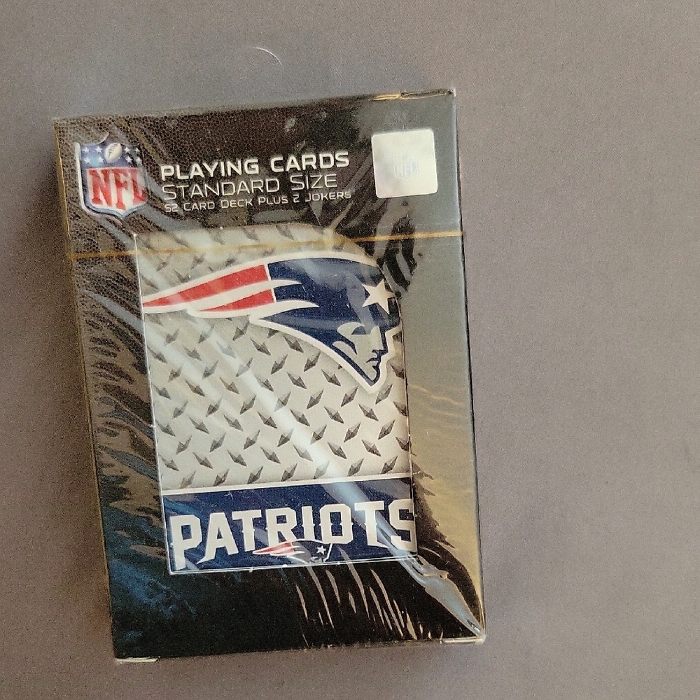 NFL Blue and White Card Game Set